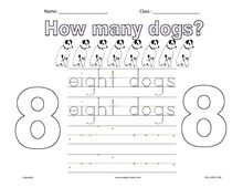 english for kids esl kids worksheets numbers 1 to 10 worksheets